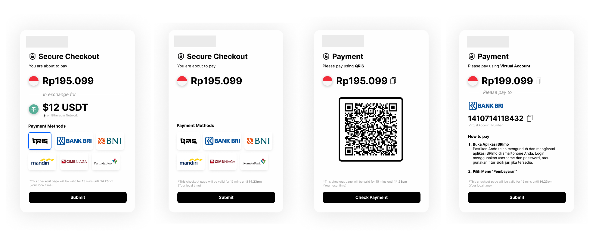 Checkout Flow Example